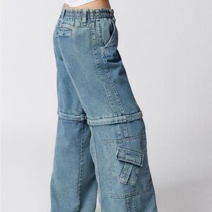 BDG Light Blue Wide Leg Jeans